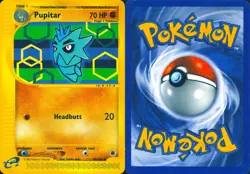 PUPITAR 90/165 UNCOMMON EXPEDITION BASE SET POKEMON MP - Image 3