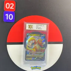 2024 Pokemon TCG Chinese Dragonite V RR - Crown Zenith CS4.5C 038/063 Grade10 - Image 1