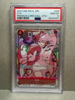 Uta - OP01-005 (Premium Card Collection) OP01-005 One Piece Promotion PSA 10 - Image 1