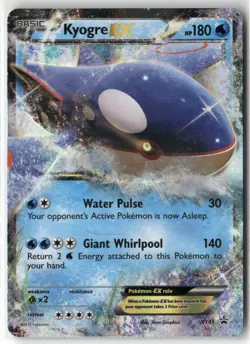 Pokemon Kyogre EX XY41 Holofoil XY Promos Promo - Image 1