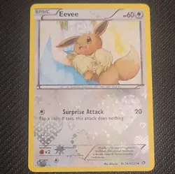 Pokemon Eevee RC14/RC25 Legendary Treasures Holo Uncommon Basic 60 HP - Image 1