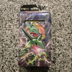 New Factory Sealed Pokemon TCG Rayquaza V Battle Deck 2021 - Image 1
