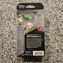 New Factory Sealed Pokemon TCG Rayquaza V Battle Deck 2021 - Image 2
