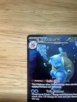 Blastoise SIR 151 Near Mint 200/165 Scarlet & Violet Starter Pokemon EX Alt. - Image 2