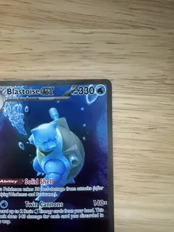 Blastoise SIR 151 Near Mint 200/165 Scarlet & Violet Starter Pokemon EX Alt. - Image 3