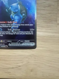 Blastoise SIR 151 Near Mint 200/165 Scarlet & Violet Starter Pokemon EX Alt. - Image 4