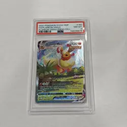 FLAREON VMAX 2021 POKEMON SWSH BLACK STAR PROMO PREMIUM #SWSH180 PSA 8 - Image 1