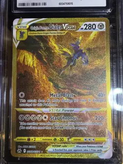 Original Forme Dialga VSTAR Crown Zenith GG68/GG70 CGC Gem Mint 10 - Image 3