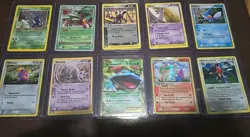 Pokemon TCG Vintage Holo Promo Rare lot of 10 Look Read Swirls - Image 1
