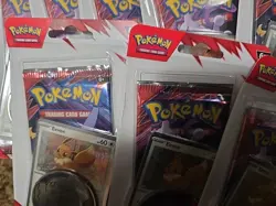 20-Pokemon TCG Destined Rivals Checklane Blister Pack Eevee & Zarude 20x - Image 2