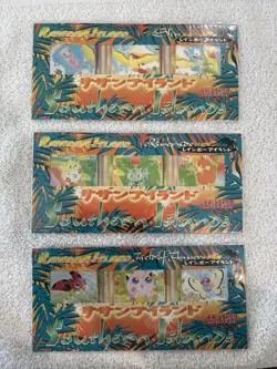 Pokemon Southern Islands Sky Riverside Field Of Flowers Mint Sealed Set - Image 1