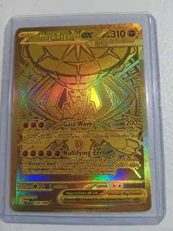 MEGA ZYGARD EX 124/088 POKEMON ME03 PERFECT ORDER MEGA HYPER RARE GOLD MINT - Image 1