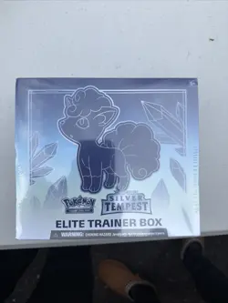 Pokemon TCG: Sword & Shield - Silver Tempest ETB Elite Trainer Box New Sealed - Image 1