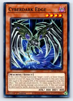 Cyberdark Edge Super Rare Cyberdark Impact CDIP-EN002 LP - Image 1