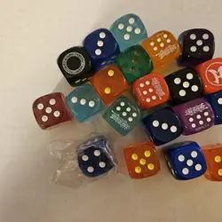 Yugioh 20 Gaming Dice All New - Image 1