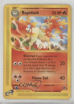 Rapidash Pokemon e-Card Series Expedition #62 2002 - Image 1