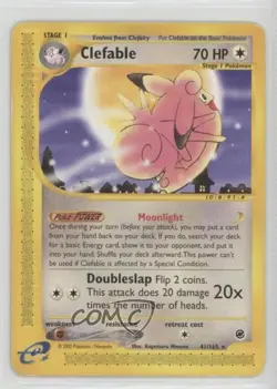 Clefable Pokemon e-Card Series Expedition #41 2002 READ - Image 1