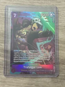 Trafalgar Law Alt Art OP12-073 NM One Piece Card Game English - Image 1