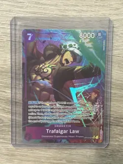 Trafalgar Law Alt Art OP12-073 NM One Piece Card Game English - Image 3
