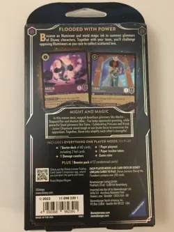 NEW Disney Lorcana Trading Card Game Rise of the Floodborn Might & Magic Starter - Image 4