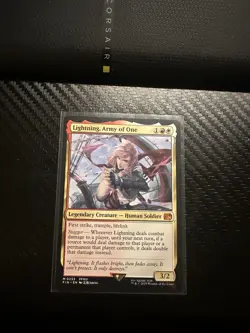 Magic the Gathering Final Fantasy Lightning Army of One Card #0233 Regular - Image 1