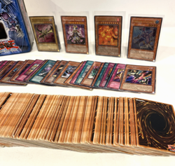 LOT OF 298 YUGIOH TCG ASSORTED VINTAGE PLAYING CARD COLLECTION W/ CASE KONAMI - Image 5