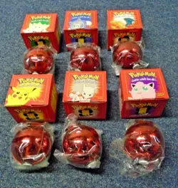 Pokemon - Burger King (1999) - 23K Gold Plated Cards - Complete Set Boxed x6 - Image 1