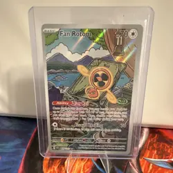 Pokemon Fan Rotom Astral Radiance Rare Holo Card 250/217 70 HP Assault Landing - Image 1