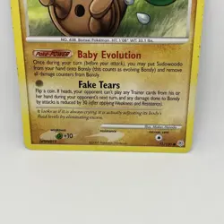 Bonsly 71/130 Common Diamond & Pearl Pokemon damaged HP - Image 3