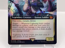 LIMITED MTG SCENE DRIVE LIGHTNING ENGLISH EXPANSION FOIL FF 522538 - Image 4