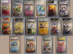 16x Graded Pokemon Cards/Slabs Job Lot Bundle, ACE AGS CGC etc, Grades 9-10 - Image 1