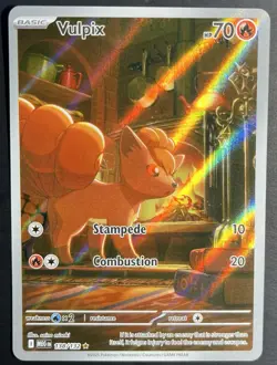 Vulpix 138/132 IR – Illustration Rare – Pokemon MEG Mega Evolution – NM - Image 1