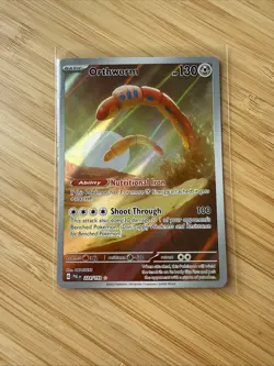 Orthworm 224 /193 Illustration Rare Full Art Pokemon Paldea Evolved SV02 NM EN - Image 1