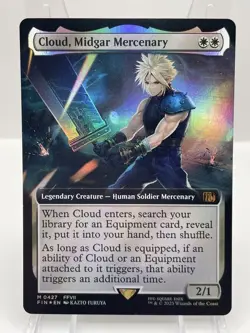 Limited MTG Midgall Mercenary Cloud English Expansion FOIL FF 522712 - Image 1
