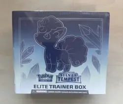 Pokemon TCG: Sword & Shield SILVER TEMPEST Elite Trainer Box ETB New & Sealed - Image 1
