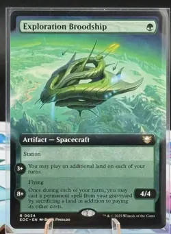 Exploration Broodship (Extended Art) -MTG Edge of Eternities Commander EOC #34 - Image 1