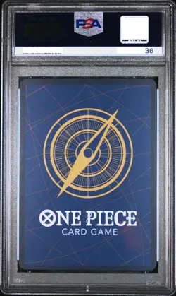 2024 ONE PIECE JAPANESE PROMOS SAIKYO JUMP-MAY 2024 #075 MONKEY D. LUFFY PSA 10 - Image 4