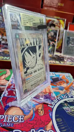 BGS 9.5 - Monkey.D.Luffy (118) (Wanted Poster) - Carrying On His Will (OP13) - Image 5