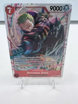 One Piece Roronoa Zoro EB04-007 SR ENGLISH OP15 - Image 1