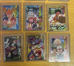 Lot Of 48 Carddass Pokemon Vintage Pocket Monsters Vending HOLO Stickers - Image 5