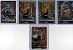 (13) Union Arena Demon Slayer Volume 1 Alternate Art Star Set English - Image 2