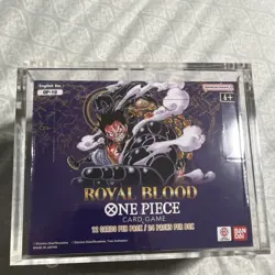 Bandai One Piece Card Game Royal Blood OP-10 Booster Box Monkey D. Luffy English - Image 1