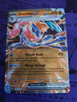 Pokemon Card - Twilight Masquerade - Greninja ex 106/167 - Image 1