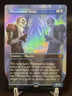 🌈 Phantasmal Image (Borderless FOIL) - MTG Special Guests - NM - Image 1