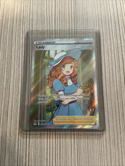 Pokemon Lady 193/196 Swsh11: Lost Origin Ultra Rare Full Art Holo Trainer Card - Image 1