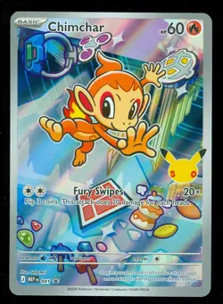 Pokemon CHIMCHAR MEP 041 Ascended Heroes - 1st Partner FULL ART PROMO - Card C - Image 1