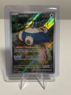 Snorlax Promo 151 Pokemon Card PSA 10 CONTENDER - Image 1