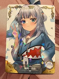Goddess Story - NS-10R-16 - Gawr Gura - Vtube Hololive -R- Sexy Anime Waifu Card - Image 1