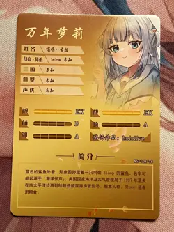 Goddess Story - NS-10R-16 - Gawr Gura - Vtube Hololive -R- Sexy Anime Waifu Card - Image 2