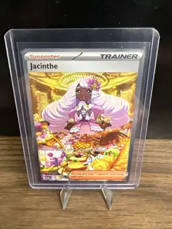 Pokemon Jacinthe Trainer-Supporter POR 122/088 Holo Rare TCG Card - Image 1